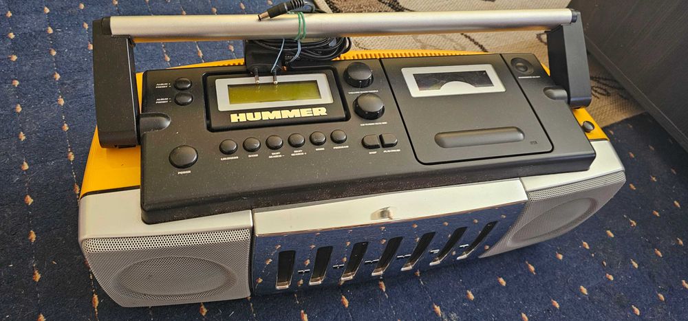 radio cd humvee hummer galben