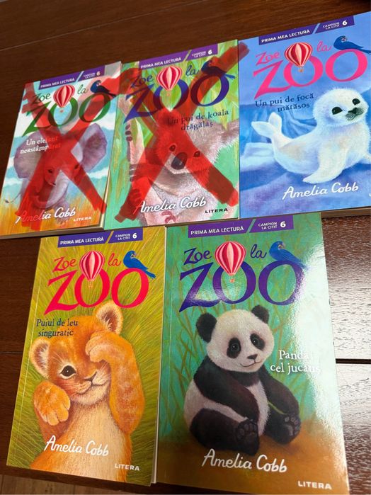 Carti seria Zoe la zoo