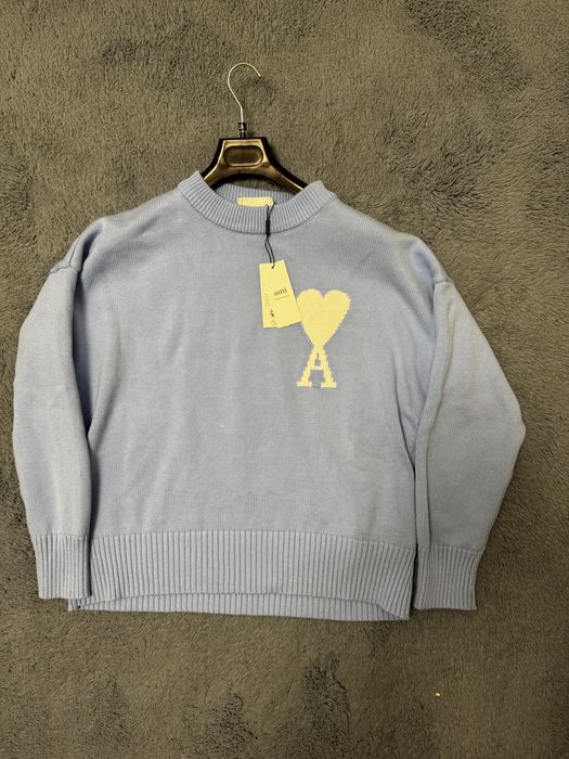 Pulover Ami Albastru Deschis (Sweater)