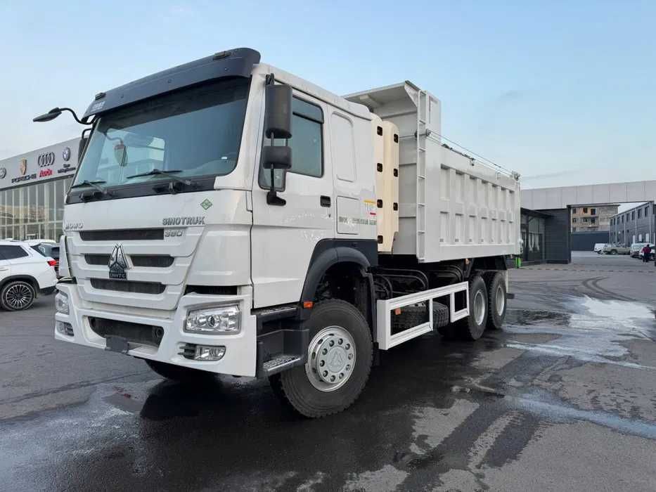 Самосвал HOWO 25 тонн Метан газ 18 м3 в наличии (кредит и рассрочка)