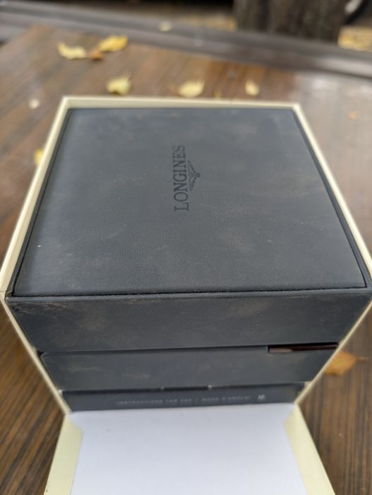 Longines 43mm без коронката с кутия и документи ку
