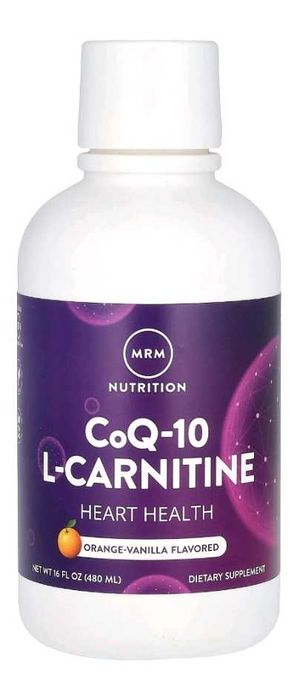 Жидкий коэнзим q10 l carnitine  480 ml