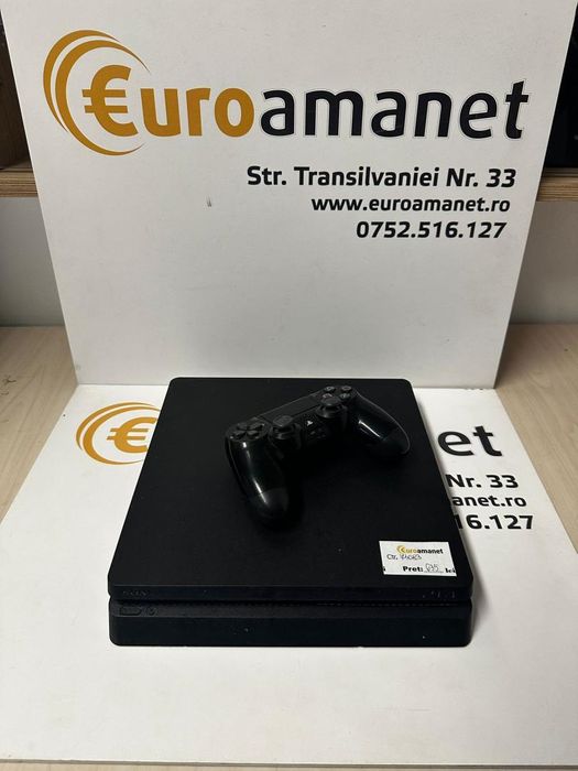 Consola Sony PlayStation 4 Slim, Black -T-