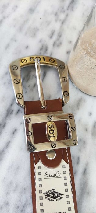 Колан телешка кожа