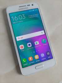 Vând Samsung Galaxy A3 2015, alb perlat, fără probleme + țiplă //poze