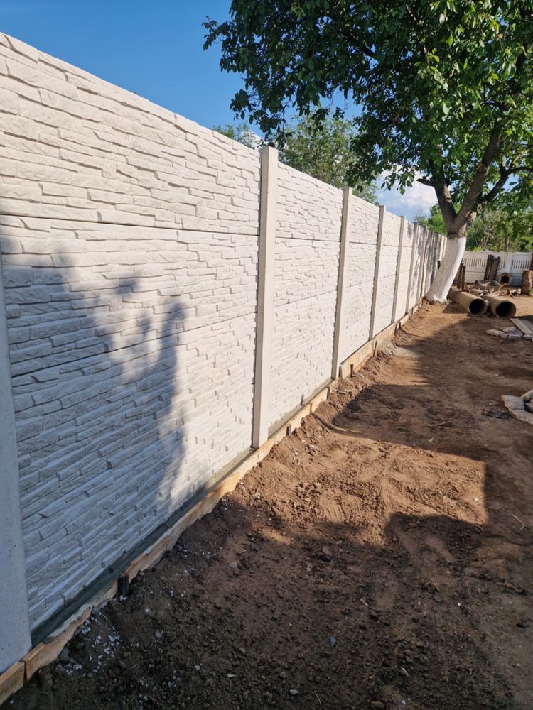 Gard  beton diferite modele