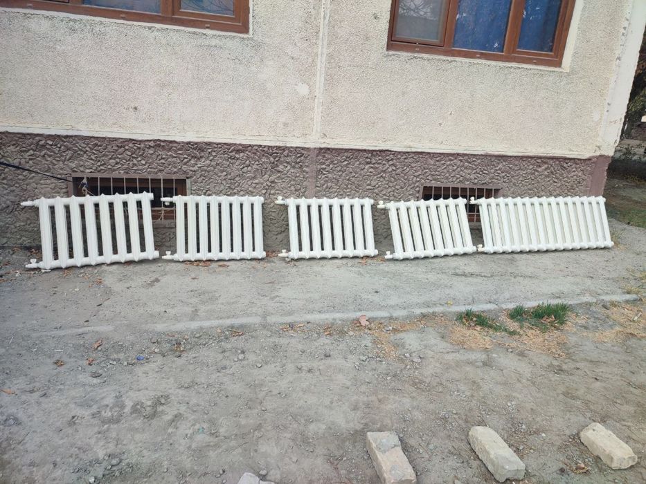 Чугунные батареи в хорошем состоянии