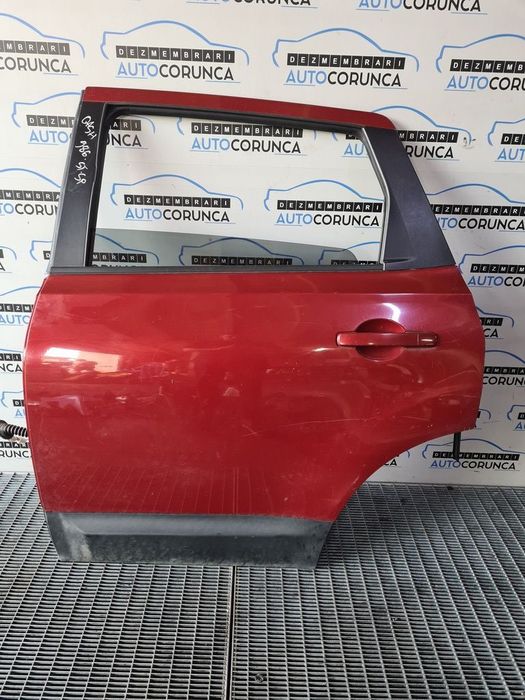 Usa Stanga Spate Nissan Qashqai Facelift SUV 4 Usi Rosu NAJ (986) Plus 2 MICA LOVITURA ...