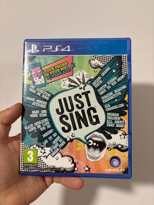 Just Sing PS4 PS5 Playstation 4 Playstation 5 joc pentru copii și fete