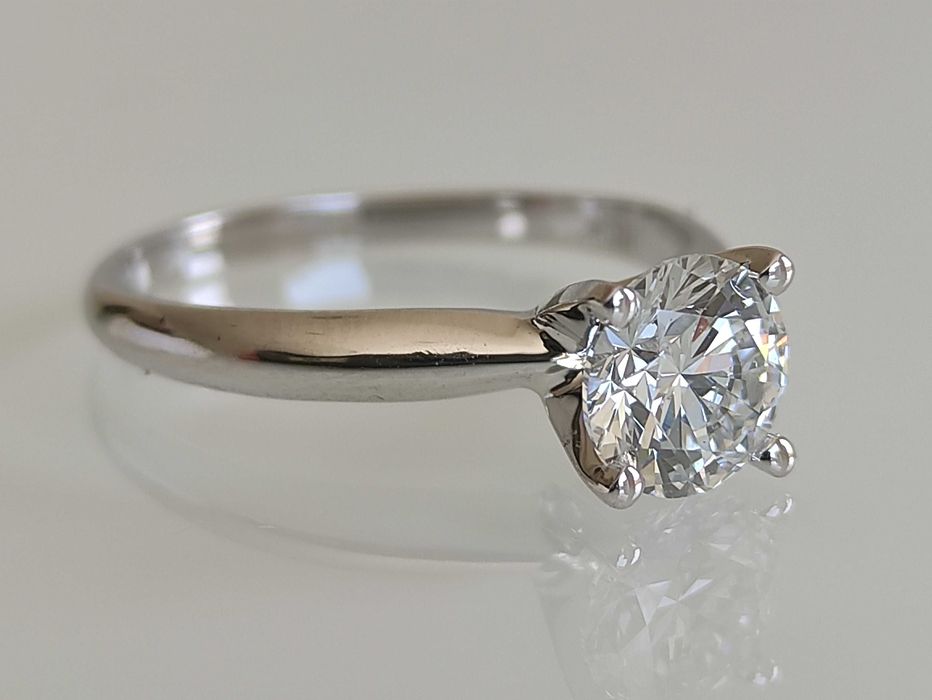 Inel aur 14k cu diamant 1.01ct IGI cert redus de la 7500lei