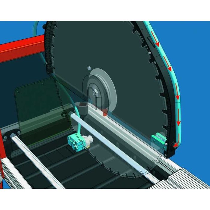 Masa de taiat caramida Expert 500 Battipav 3.5kw disc 500mm