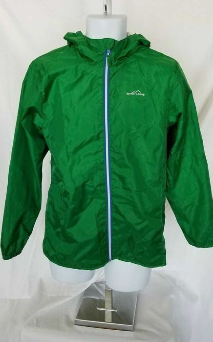 Jacheta cu fermoar verde