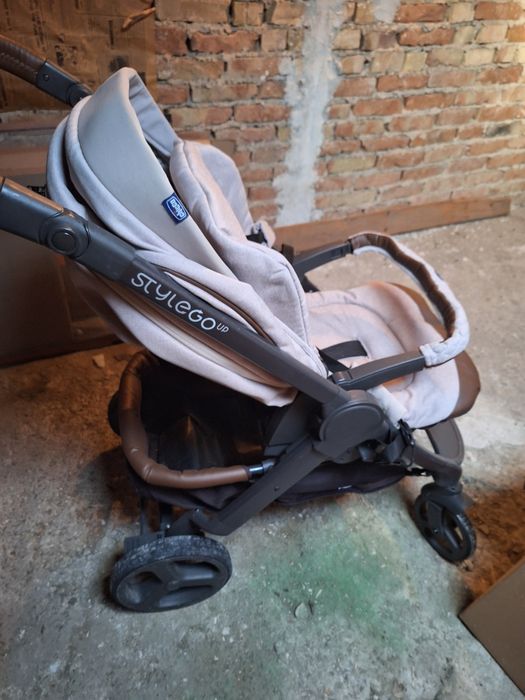 Детска количка със зимен кош