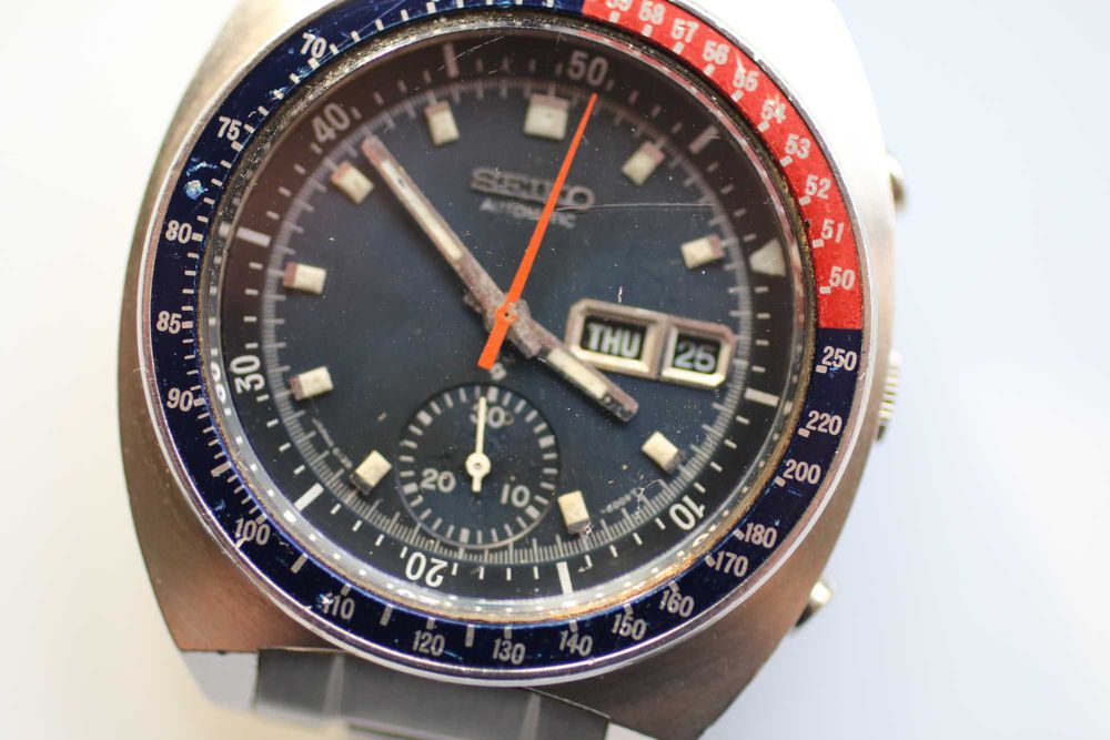Seiko Pogue Pepsi cchronograph  6139 6009T