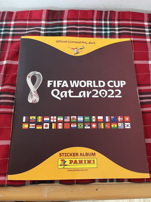 Album panini word cup 2022 +extra stiker