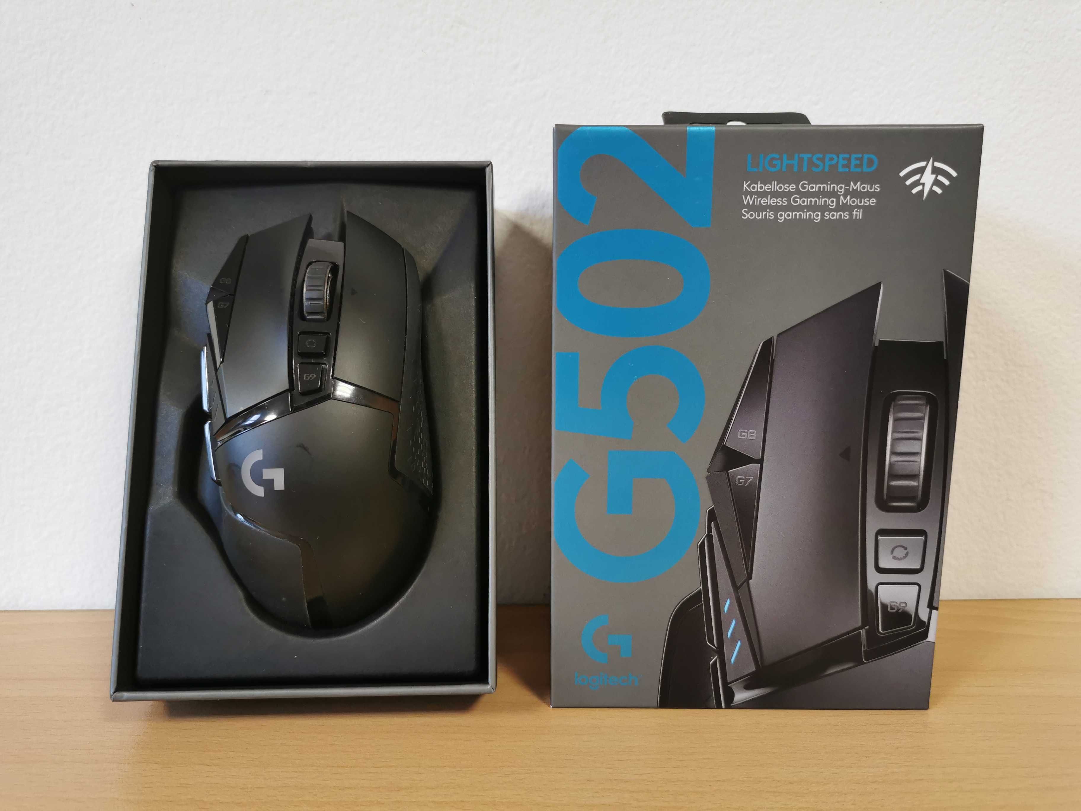 Logitech G502 Lightspeed безжична геймърска мишка