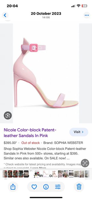 Нови обувки на Sophia Webster -38 номер -100 лв от 400