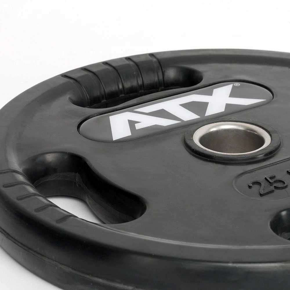 Олимпийски Гумирани Дискове ATX - 2×25 кг, Тежести за Щанга Ф50