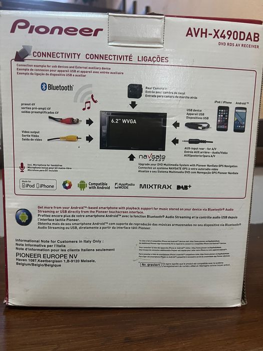Navigație  DVD Player Pioneer AVH - X490DAB MIXTRAX