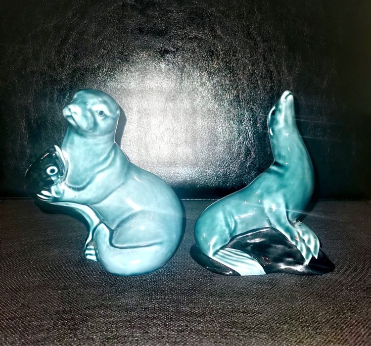 Антикварни порцеланови колекционерски фигури животни POOLE POOTERY