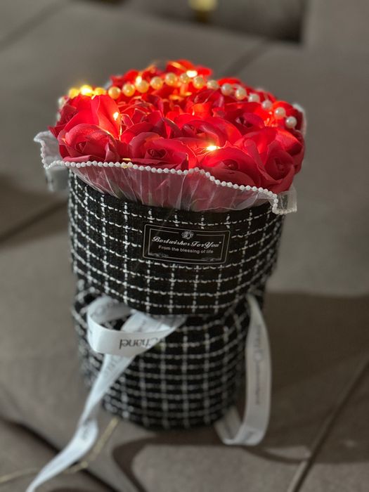 Мыльный букет. 19-21шт