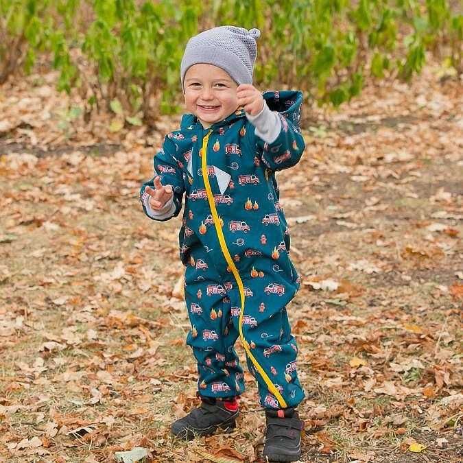 Детски гащеризон от софтшел на Шушулка