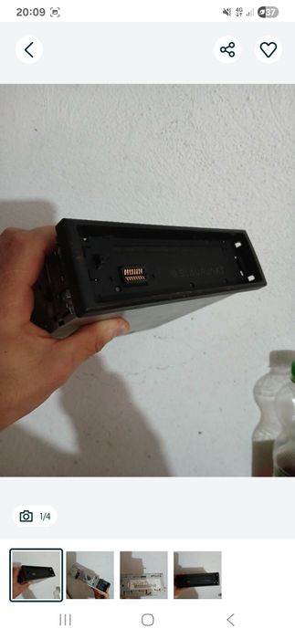 Casetofon fara fata  logan Blaupunkt