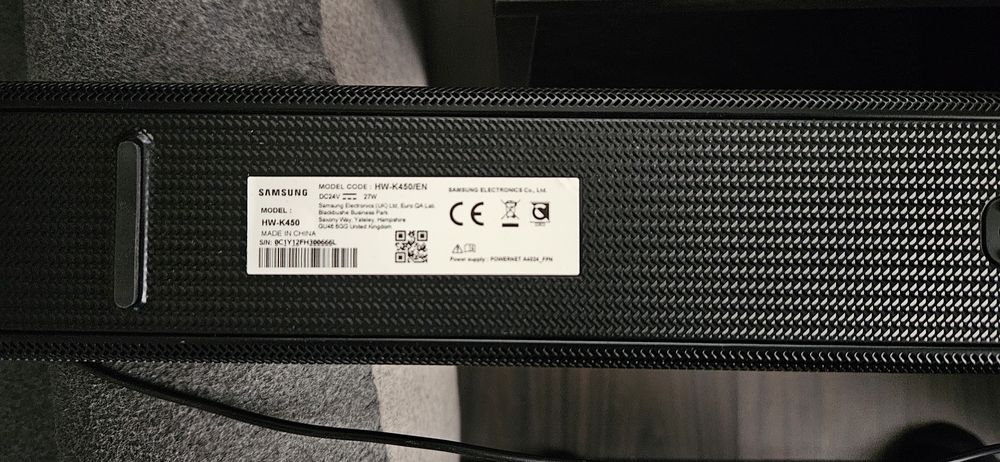 Soundbar Samsung K450/EN