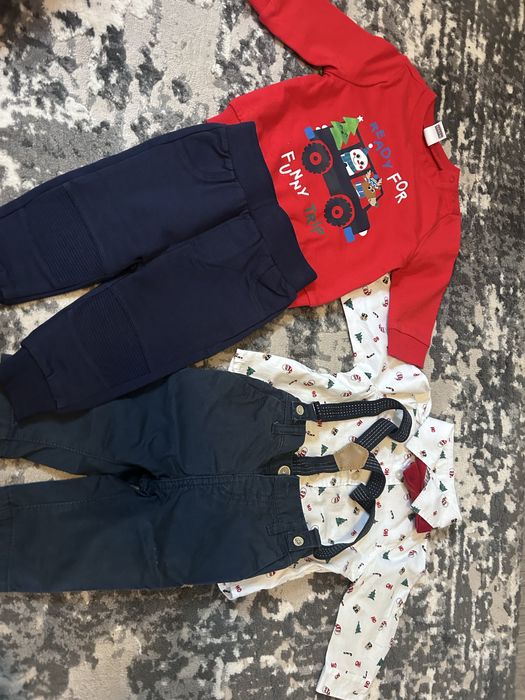 Set craciun marimea 56-62 nou - 50 lei