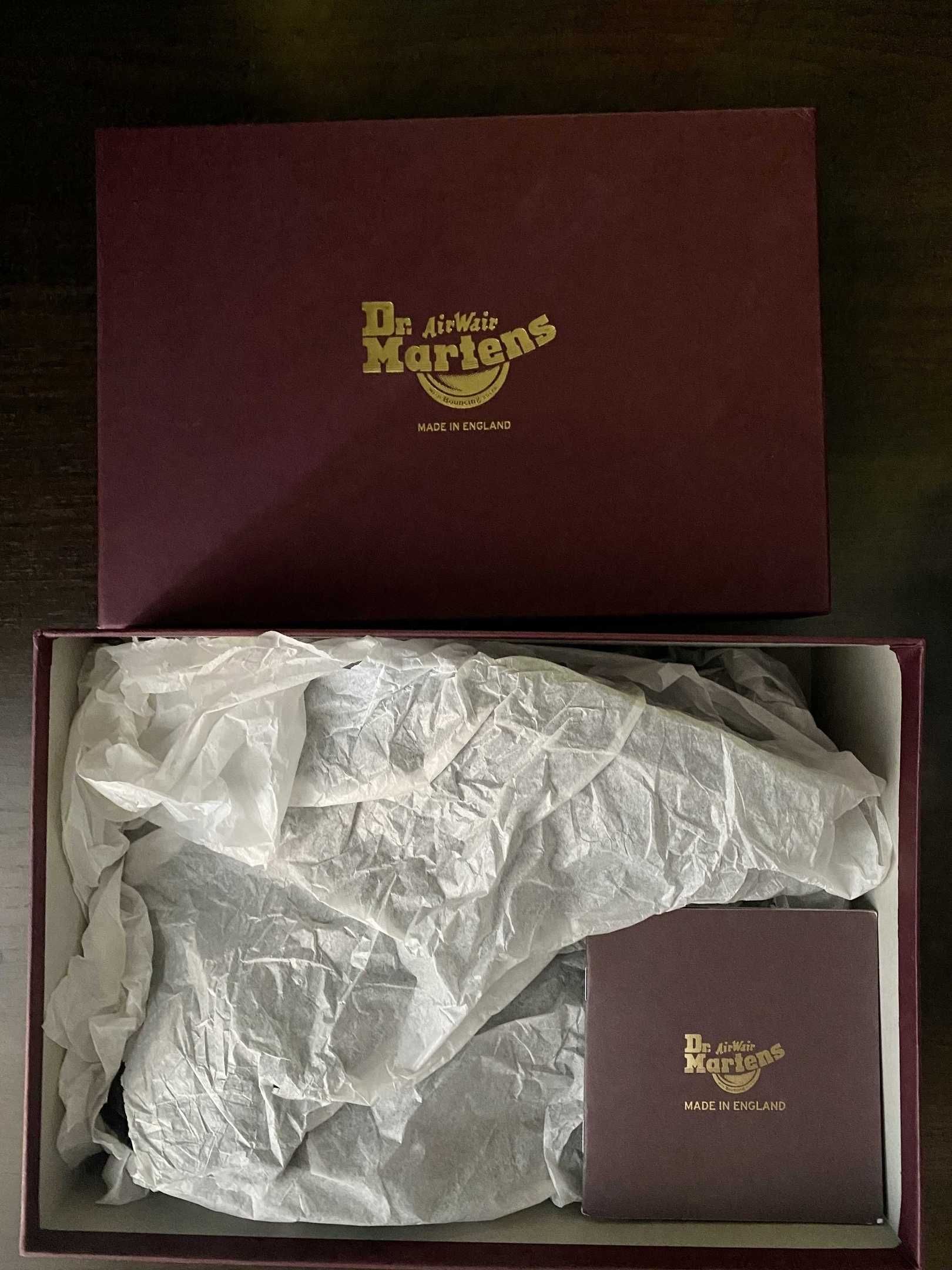 Dr. Martens BARTON MADE IN ENGLAND, зимние ботинки