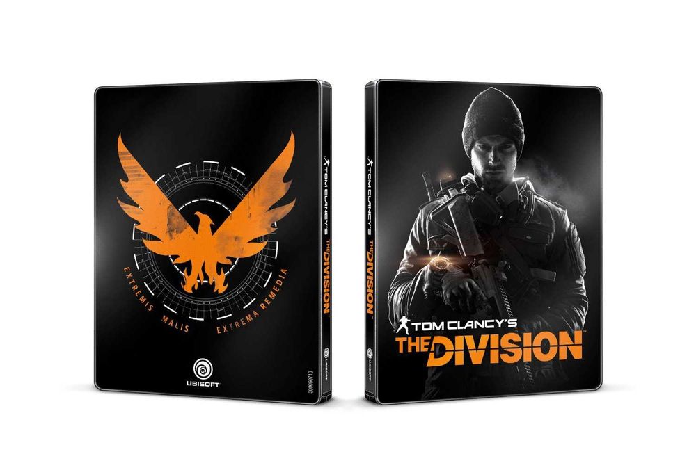 Carcasa de metal ,rara , de colectie - The Division Steelbook noua