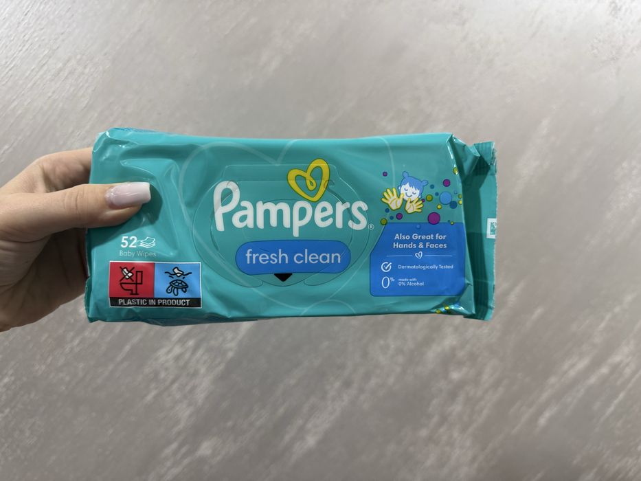 Мокри кърпички Pampers fresh clean