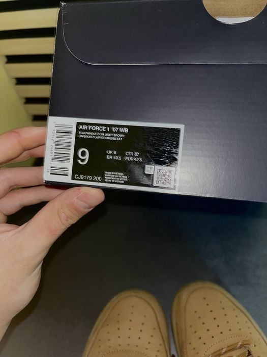 Air Force 1 Low Flax Wheat НОВО