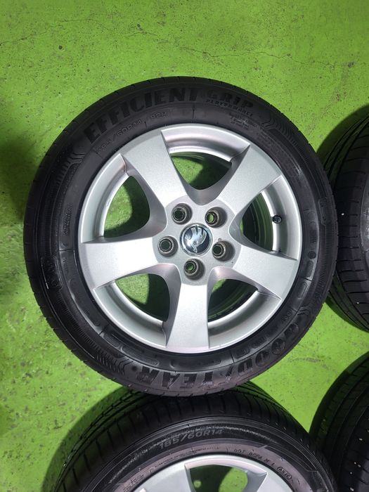 14 5x100 Skoda Fabia Vw Polo лети джанти 5х100 шкода