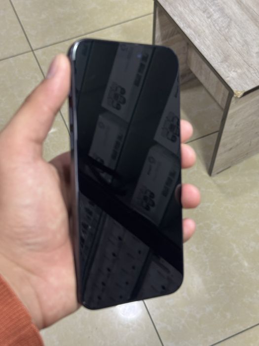 Iphone 15 pro max blue titan