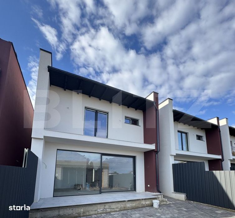 Case de vanzare  , 120 mp utili ,foisor + beci,zona rezidentiala Lisau