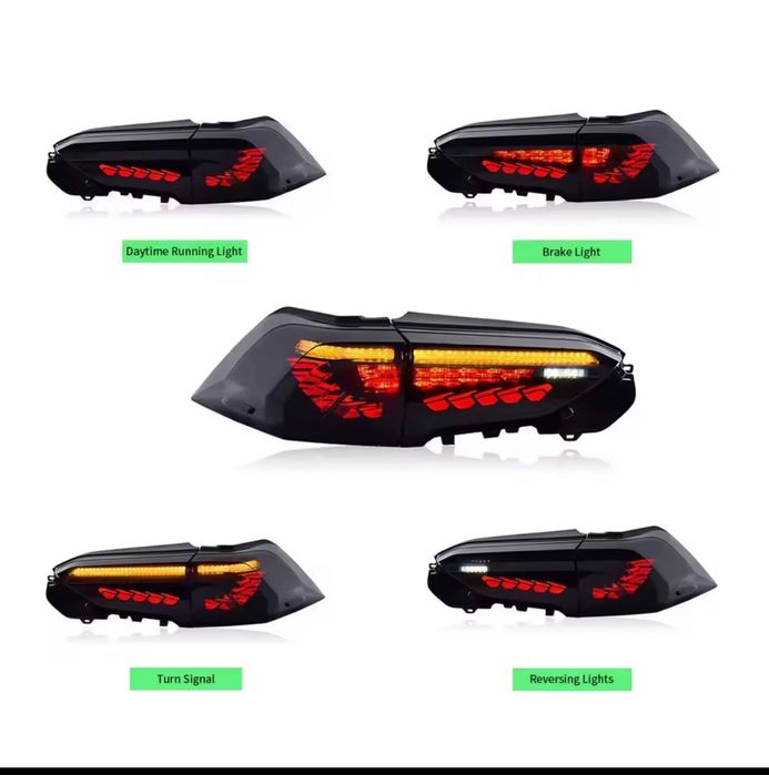 Stopuri LED Toyota RAV4 Hybrid (2019–2022) – set complet