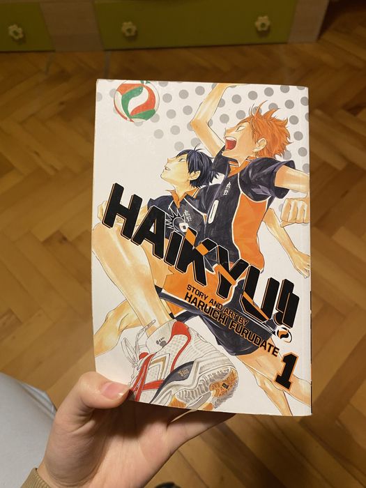 haikyuu manga vol 1