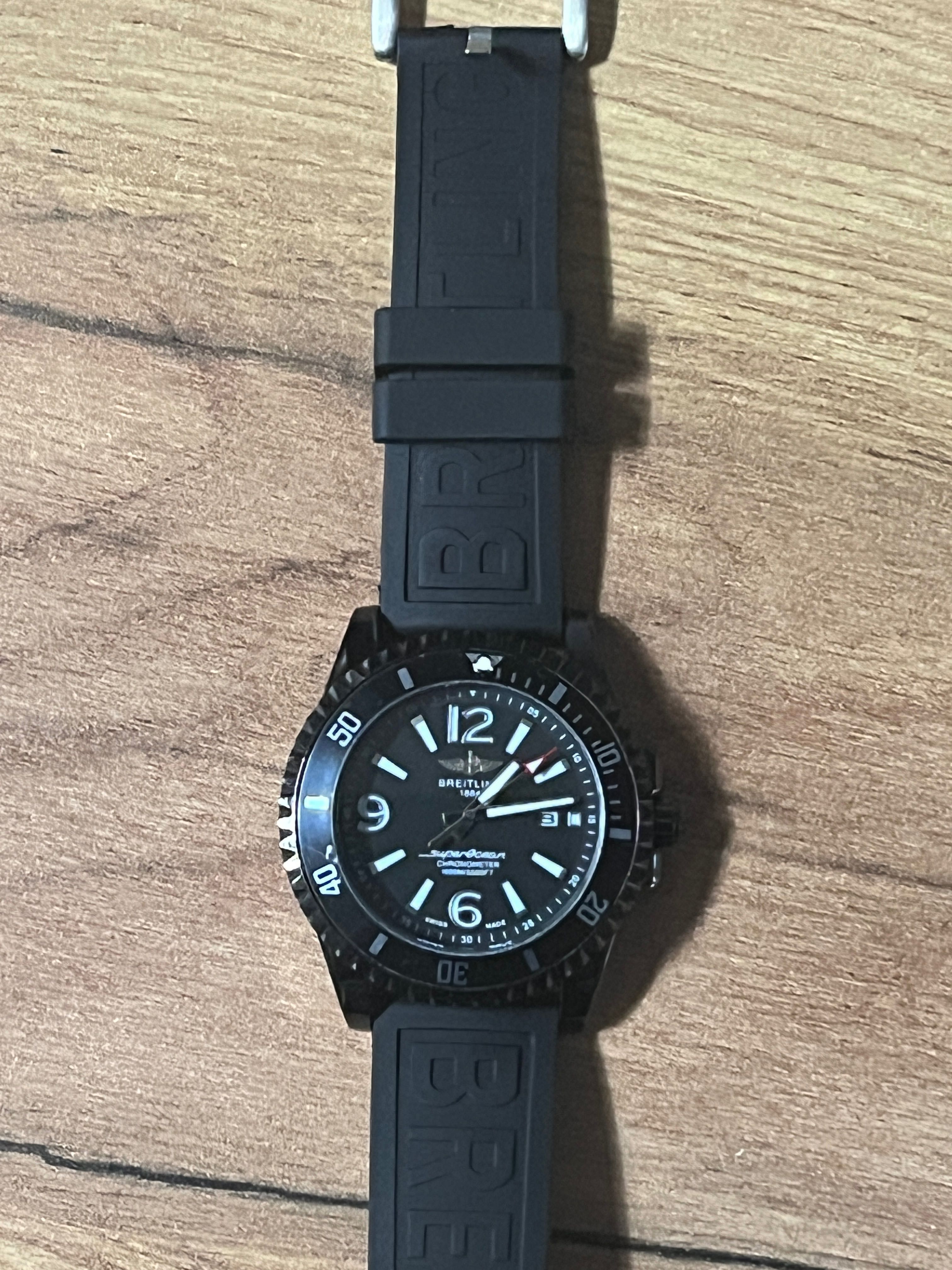 Breitling superbcean
CHRONOMETER
1000M/ 5500FT