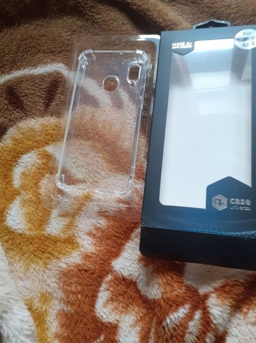 Folie sticla, Husa silicon bumper Samsung a20e  case a+ noua sigilata
