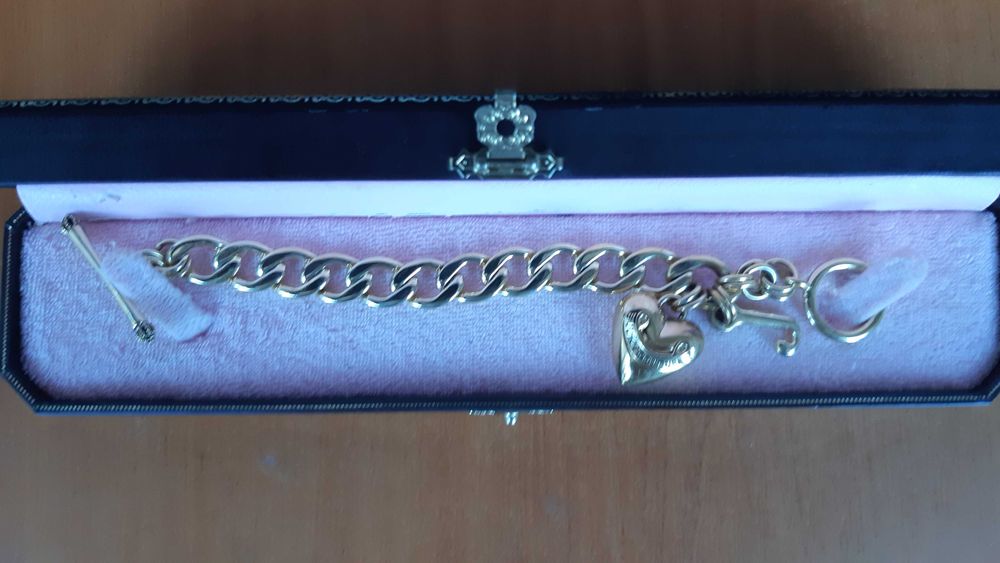 Bratara barbateasca aurie JUICY COUTURE