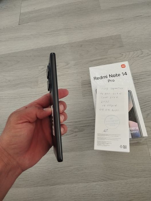 Redmi Note 14 Pro 8/256 GB! YANGI 1oy oldin olingan!