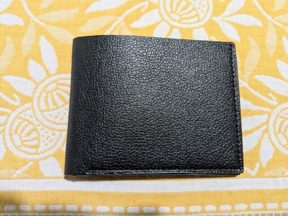 Portofel negru imitație piele