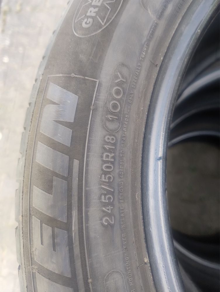 Cauciucuri de vara Michelin runflat 245/50R18