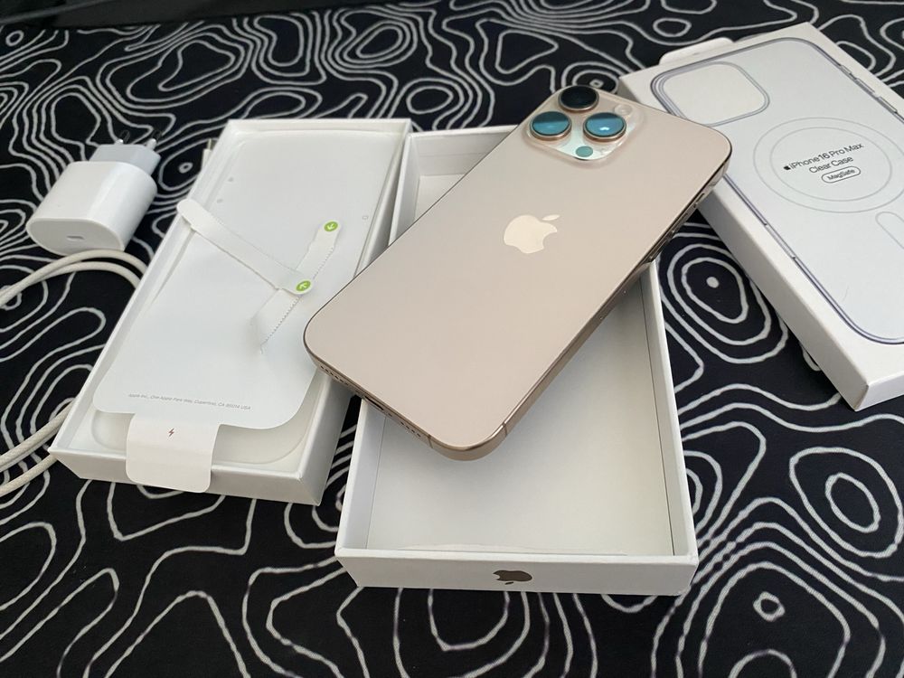Iphone 16 pro max desert titanium 265GB