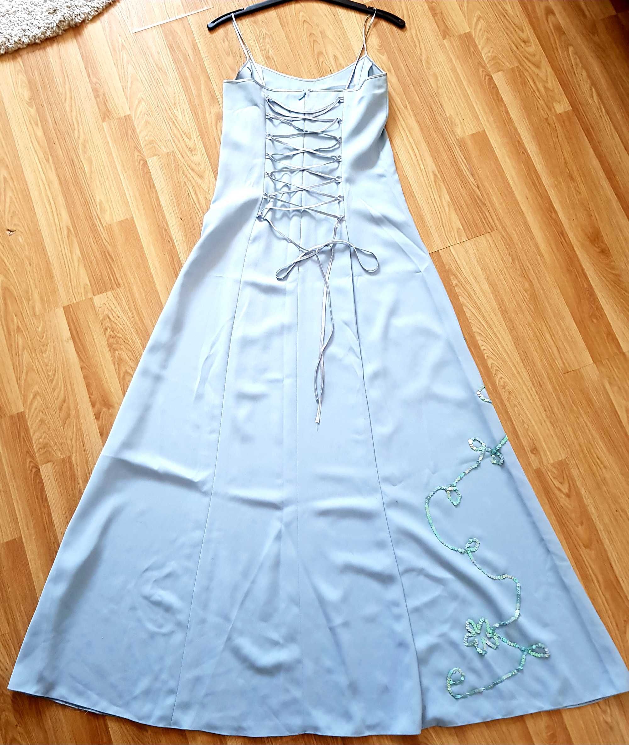 Rochie albastra M gala