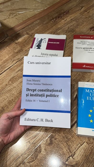 Cărți Drept (isdr,drept roman,drept constituțional)