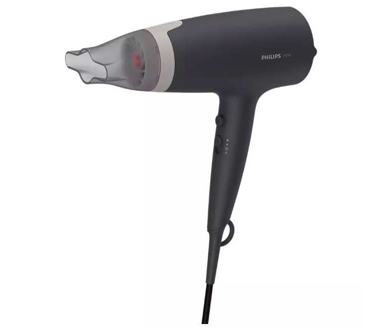 Сешоар Philips BHD351/10, 2100W, Аксесоар Thermo Protect