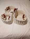 Set de 3 cosuri impletite
