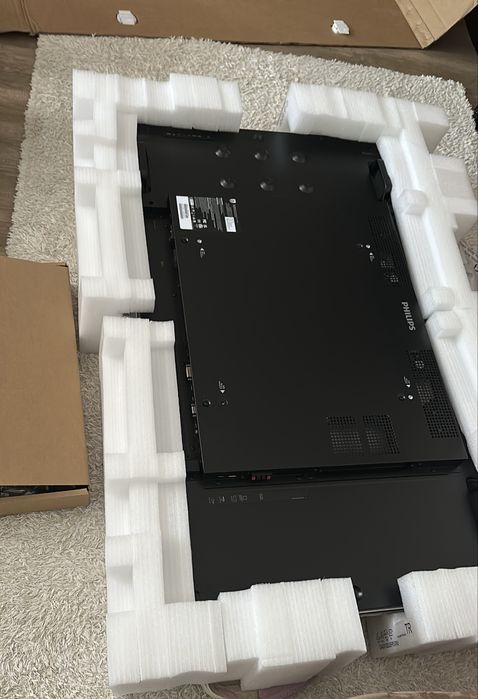 2xPhilips Wall Display 140 cm Suport perete Decoder Smart